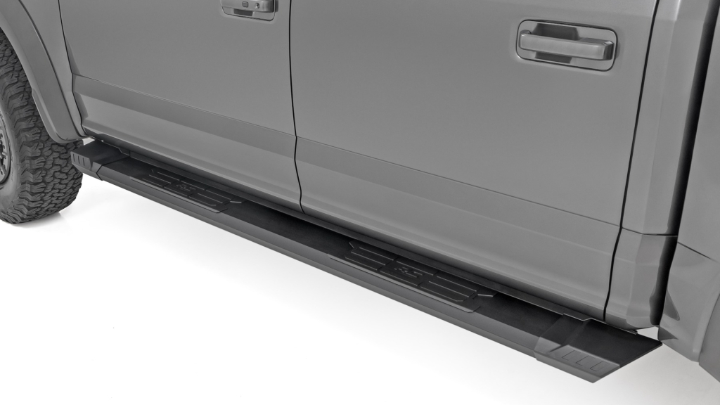 Rough Country Hd2 Aluminum Running Boards Ford F 150 2015 2024 Rsbf305 